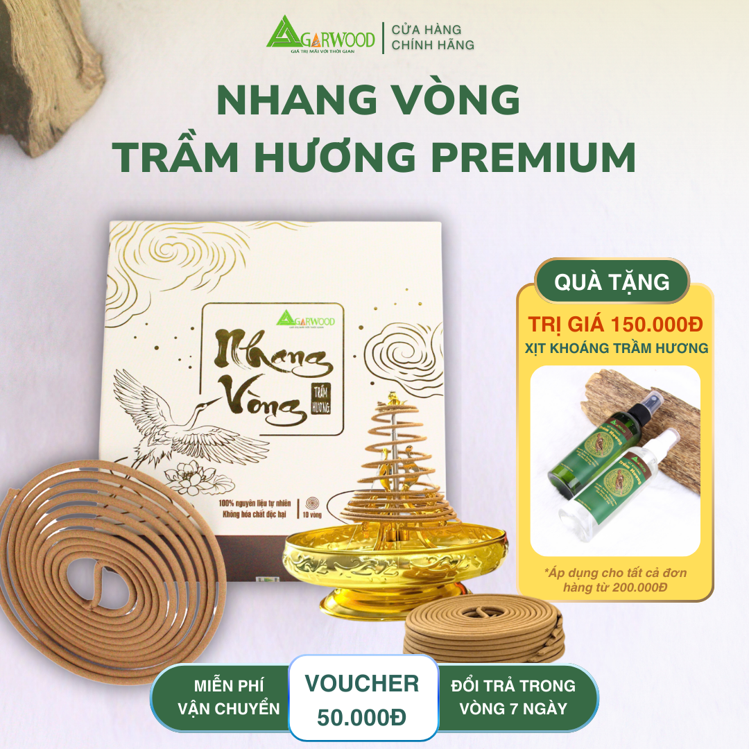 188 Nhang vòng trầm hương TTT cao cấp